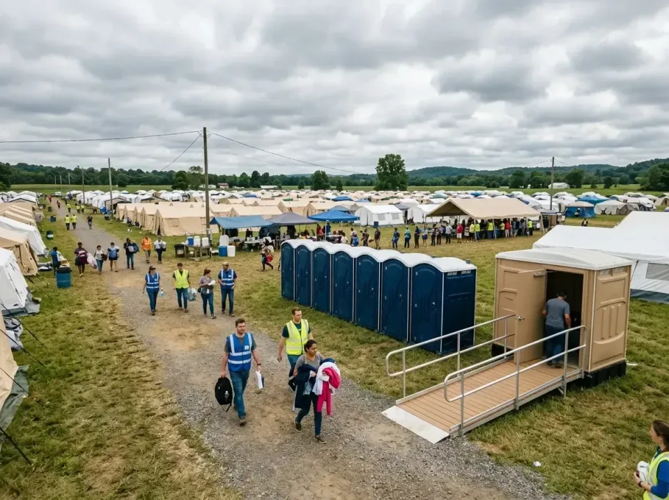disaster-relief-camp-restrooms-010 — frequently asked questions, Dumpster & Portable Bathrooms Rental in Shadybrook, TX